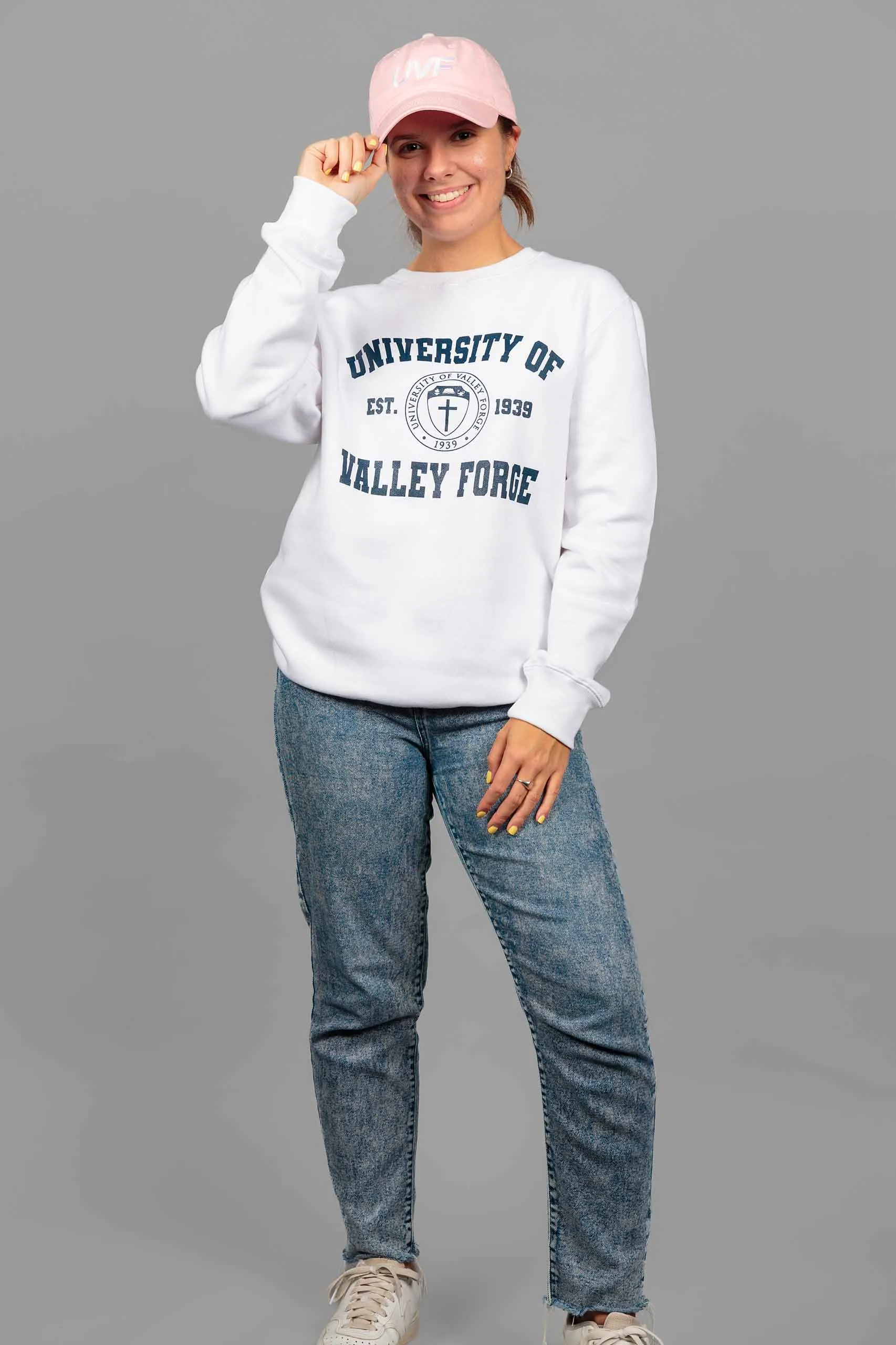 White Crewneck (Seal)