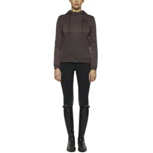 WOMAN SWEATSHIRT WITH ZIP AND HOOD CT