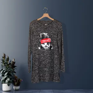 Women Autumn Winter Long Sleeve Tunic Blouse – Free Size -5857
