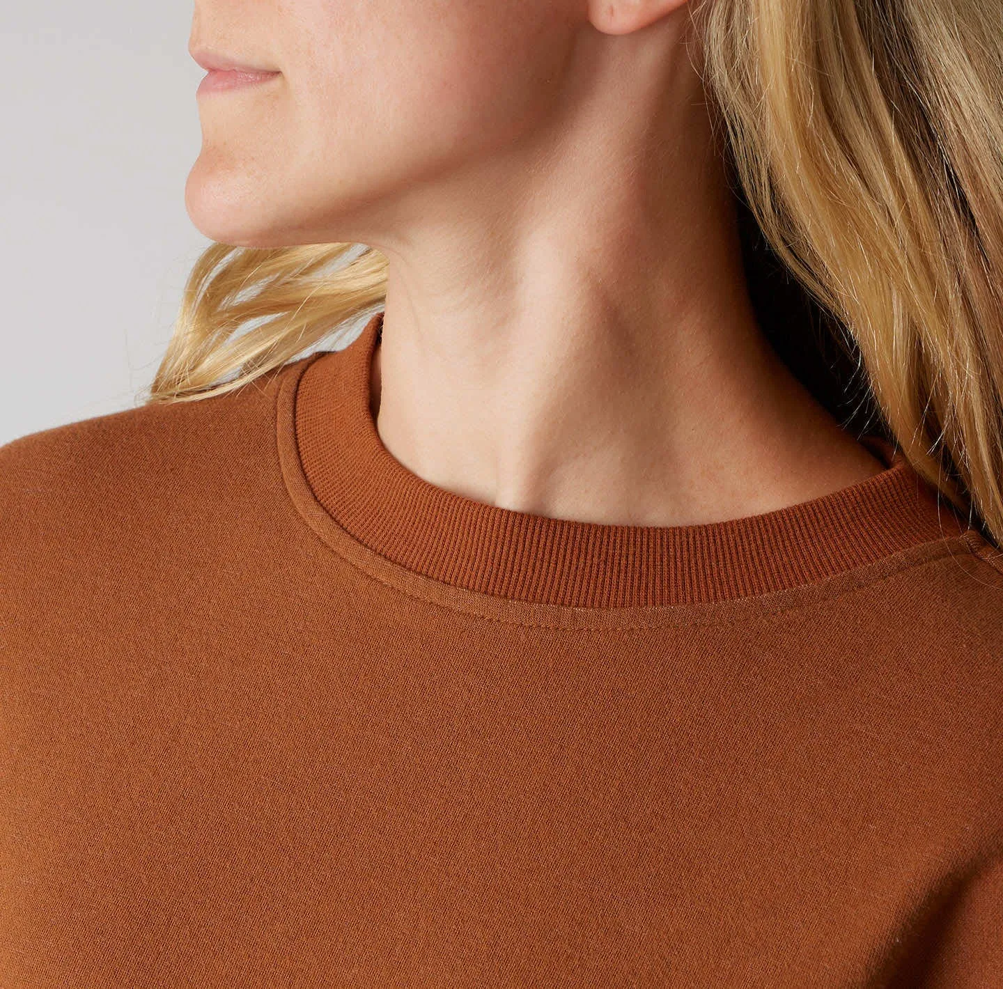 Women's Double-Knit Crew Sweatshirt