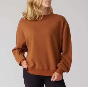 Women's Double-Knit Crew Sweatshirt