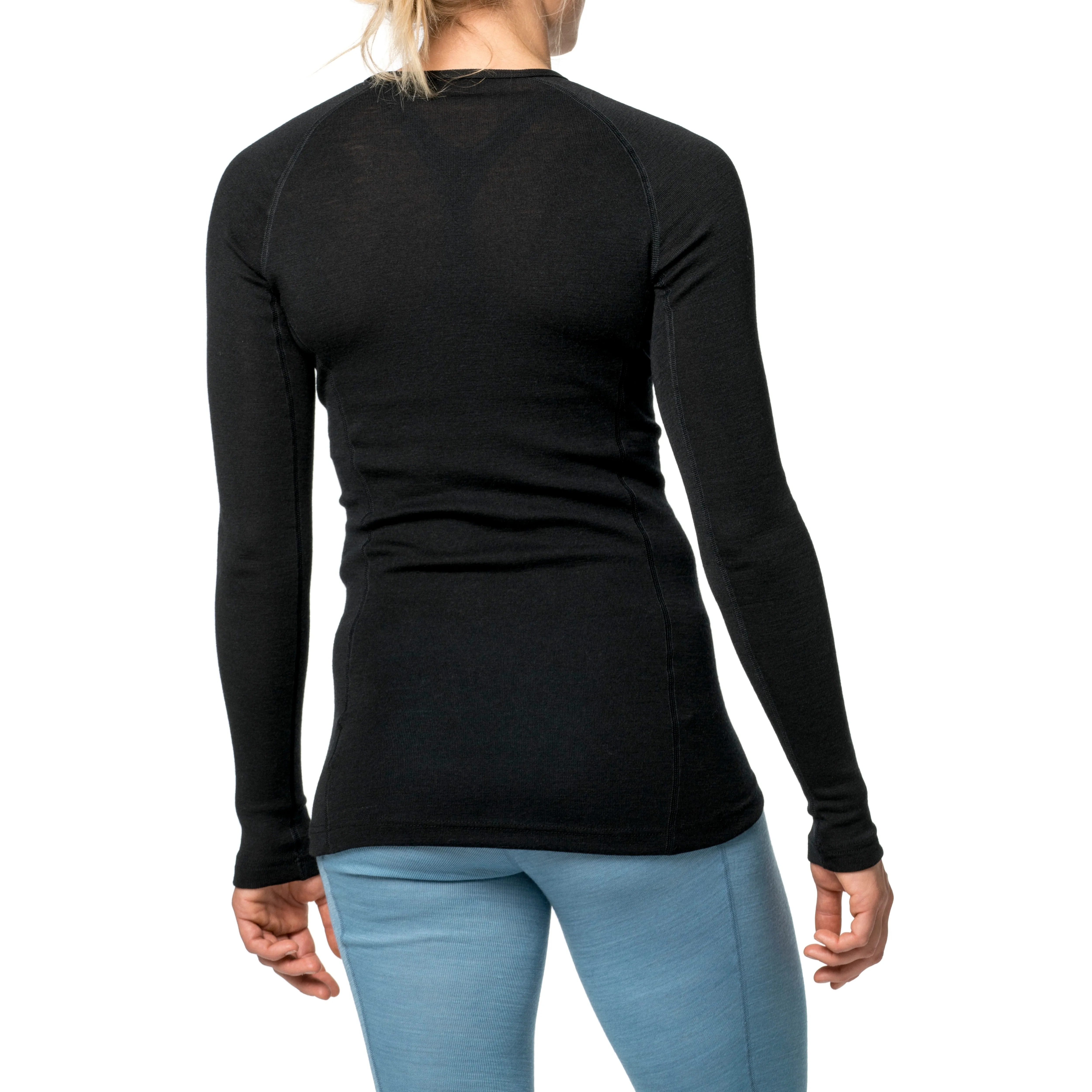 Woolpower Unisex Crewneck Lite Black | Buy Woolpower Unisex Crewneck Lite Black here | Outnorth