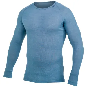 Woolpower Unisex Crewneck Lite Nordic Blue | Buy Woolpower Unisex Crewneck Lite Nordic Blue here | Outnorth