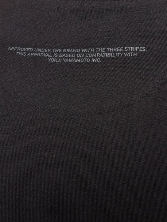 Y-3   Y-3 Logo cotton short-sleeved t-shirt 