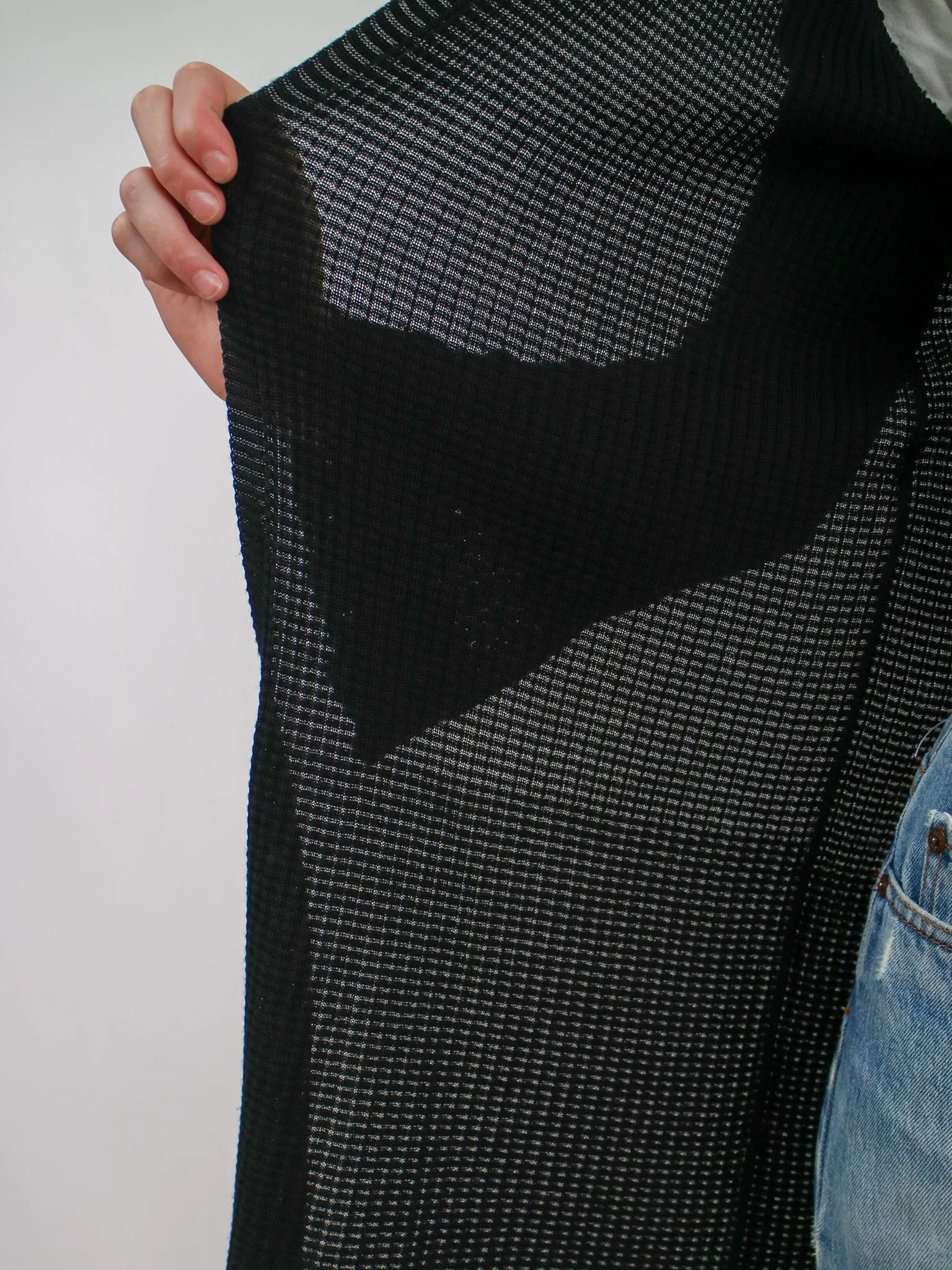Y2K 2000s Missoni Black Knit Cardigan