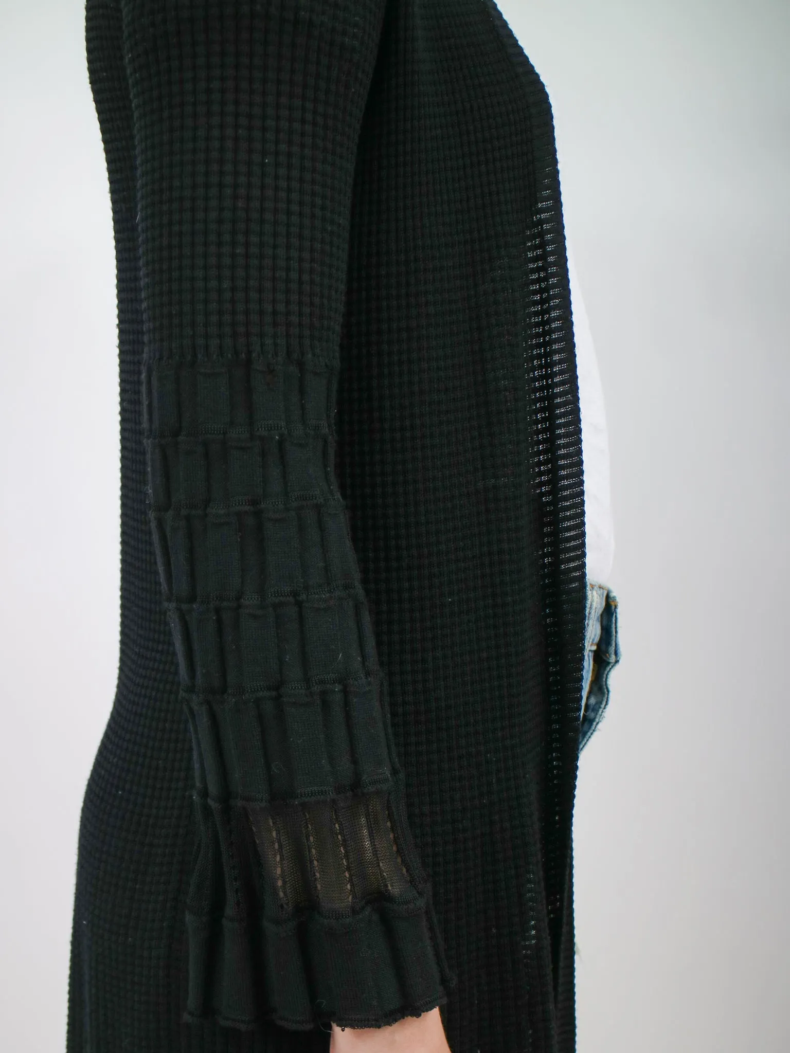Y2K 2000s Missoni Black Knit Cardigan
