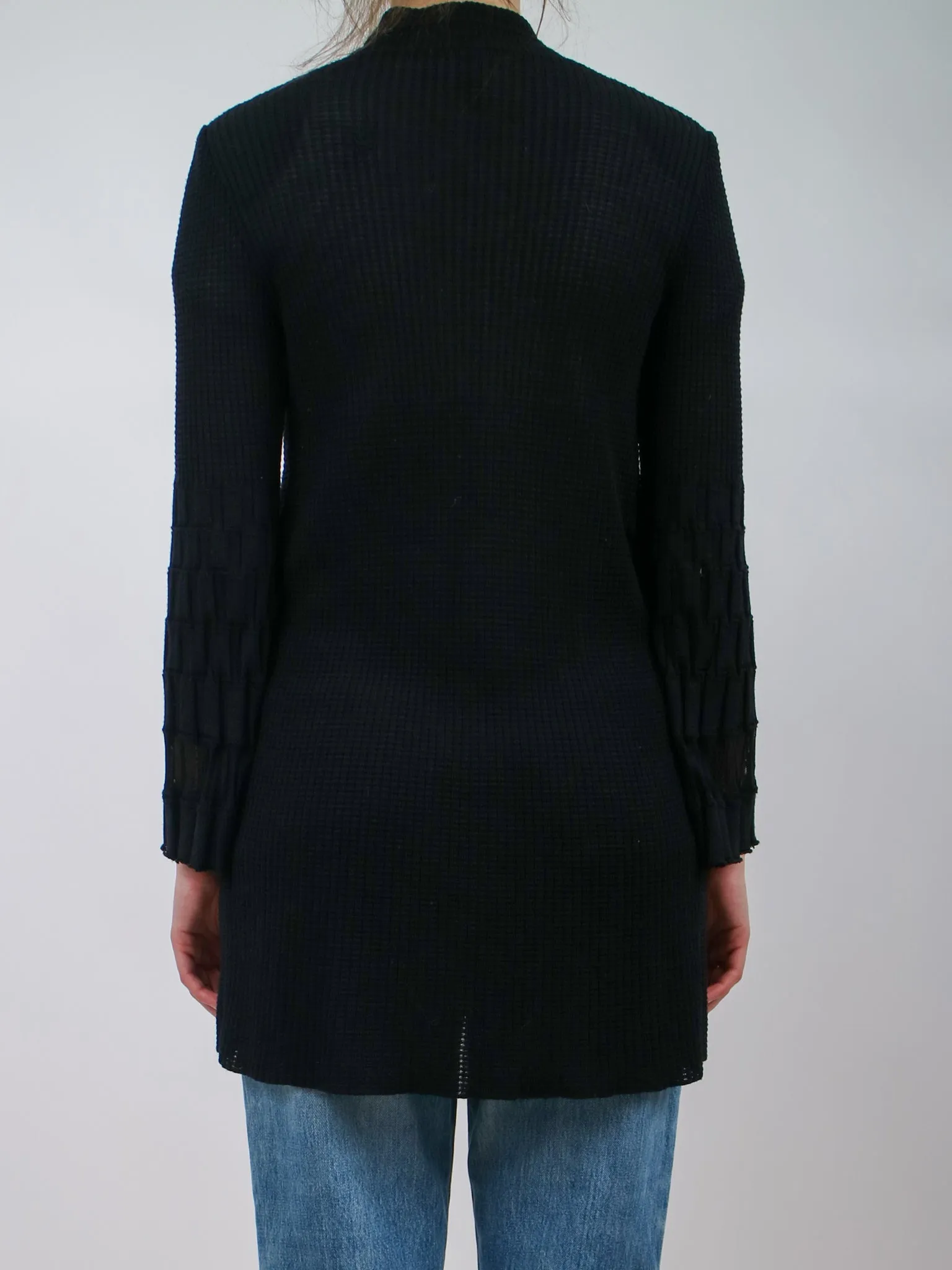 Y2K 2000s Missoni Black Knit Cardigan